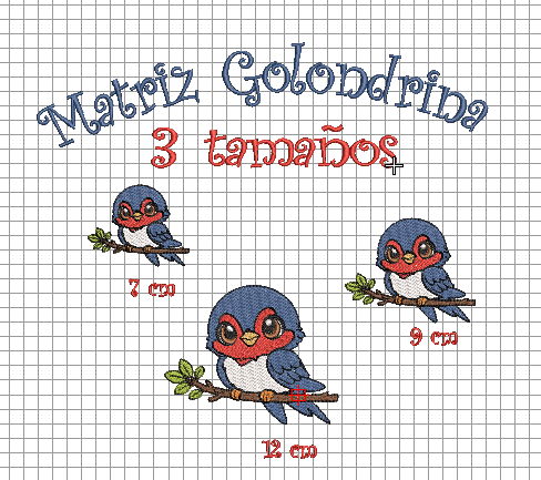 golondrina x 3